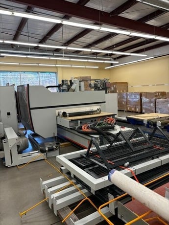 Holz-Her #Dynestic-7532, CNC high end gantry, 14 automatic tool changer, 147.6" X Travel, 86.6" Y Travel, 24k - Image 6