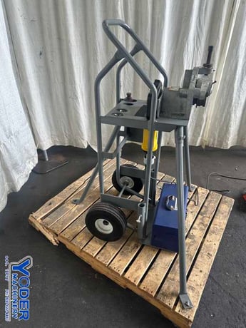 Roll groving tool / Tri-Pod stand, Victaulic #VE106, 2000 - Image 7