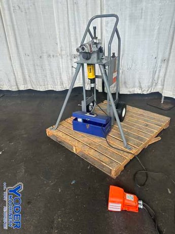Roll groving tool / Tri-Pod stand, Victaulic #VE106, 2000 - Image 8