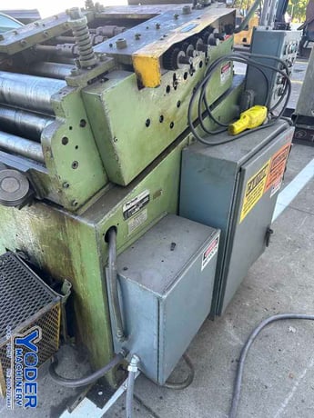 18" x .104" Perfecto #28-18-7, 7-roll straightener, 2-1/2" roll diameter, 240 IPM, serial #SS4580 - Image 4