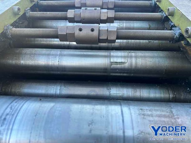 18" x .104" Perfecto #28-18-7, 7-roll straightener, 2-1/2" roll diameter, 240 IPM, serial #SS4580 - Image 9