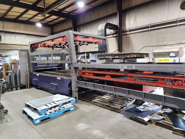 Bystronic #BySprint-Pro-3015, 4400 watt Co2 laser, 5' x 10', 2012 - Image 2