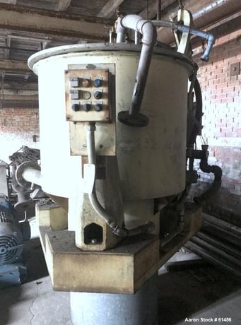 40" x 24" Sharpless #SP-5500, Sludge-Pak Solid Bowl Basket Centrifuge, Stainless Steel, tri-pod suspension - Image 2