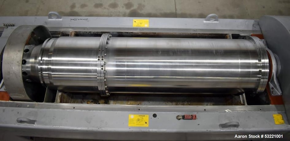 23" x 75" Alfa-Laval #Aldec-G2-60, Decanter Centrifuge, Stainless Steel, 1.2 kg/dm3, 17.7" diameter x 75.2" L - Image 10