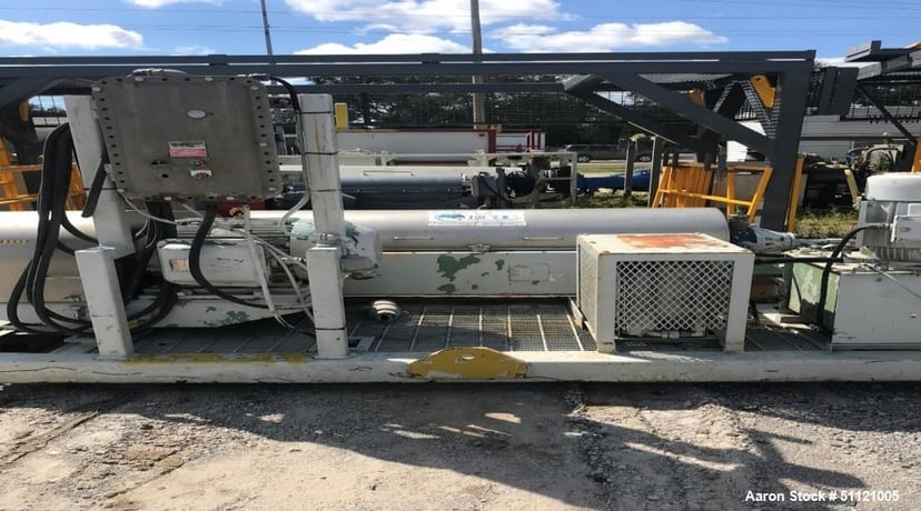 23" x 72" Hysep #AD0918, High Speed Decanter Centrifuge, 16" x 72" Big Bowl, 4300 RPM Bowl, 1999 - Image 1
