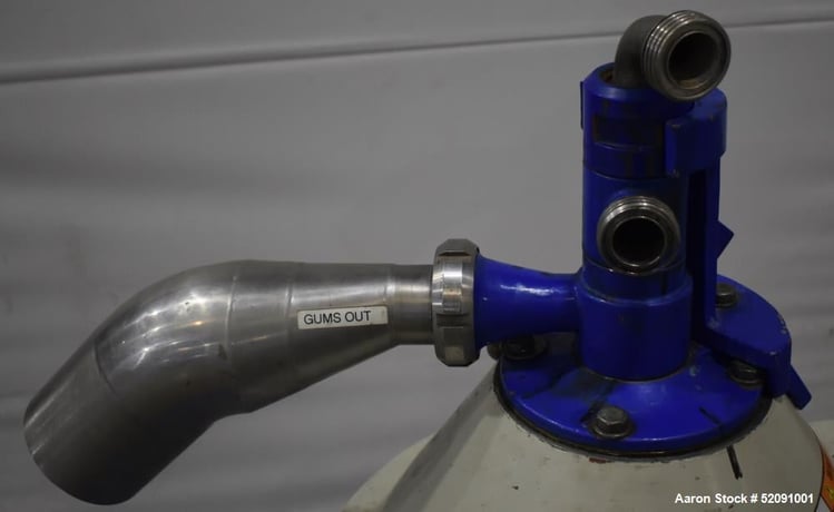 Alfa-Laval #PX-30, Desludger Disc Centrifuge, Stainless Steel, liquid/liquid/solids separation, 8400 RPM - Image 7