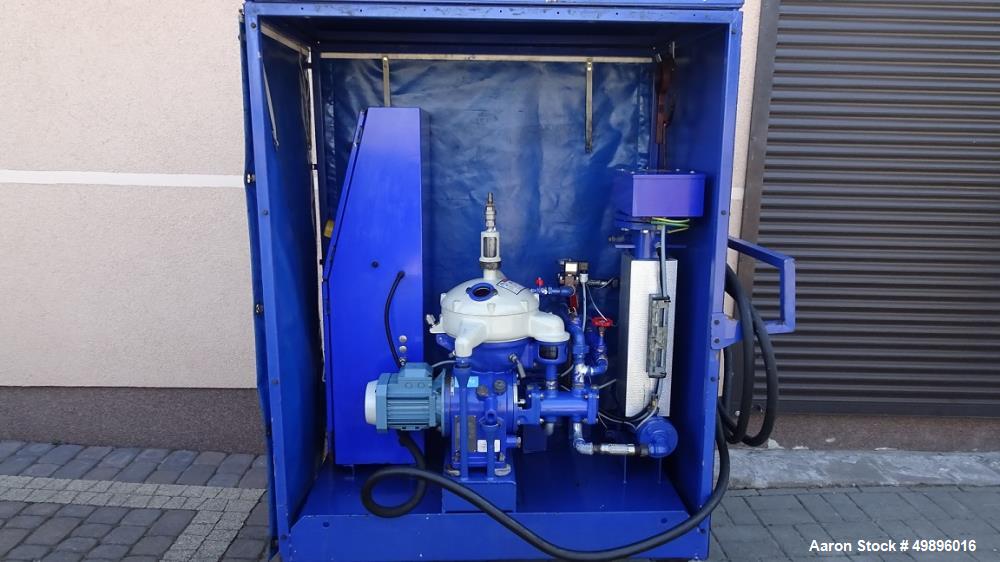 Alfa-Laval #MAB-103, Solids Retaining Centrifuge, 8571 RPM Bowl, .75 kW, 14 kW heater, 2010 - Image 2