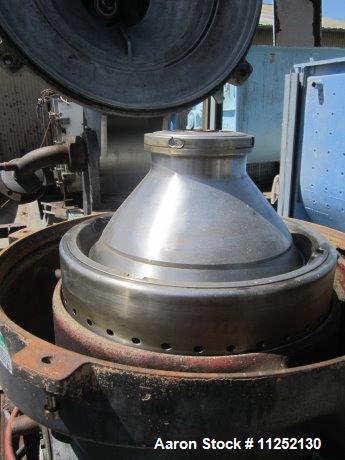 Westfalia #OSA-35-02-066, Desludger Disc Centrifuge, liquid/liquid/solids separation, 6600 RPM Bowl, 440 V - Image 4