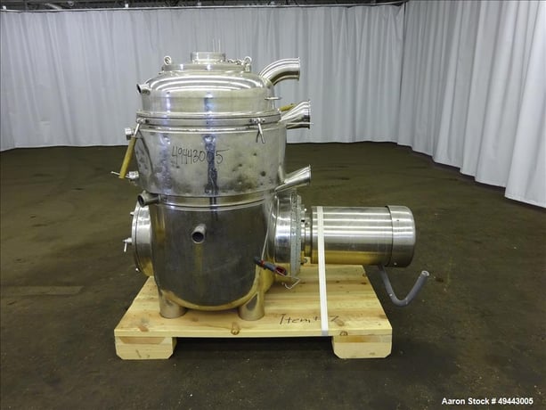 Westfalia #BKA35-86-076, Solid Bowl Disc Centrifuge, Stainless Steel, 5000 RPM Bowl, 25 HP, 230/460 V - Image 5
