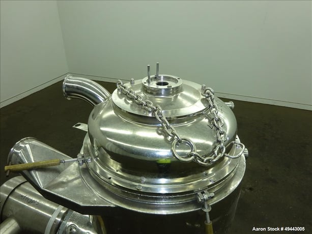 Westfalia #BKA35-86-076, Solid Bowl Disc Centrifuge, Stainless Steel, 5000 RPM Bowl, 25 HP, 230/460 V - Image 8