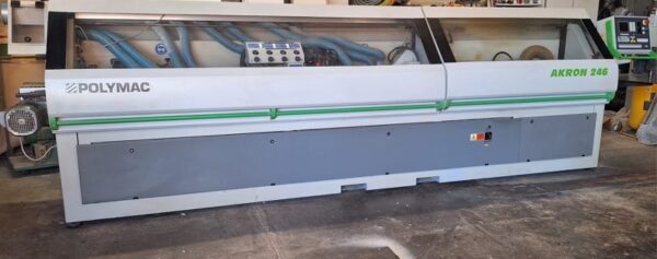 Biesse #Polymac-Akron-246, Edgebander W/Corner Rounding and Pre Milling, 2005 - Image 1