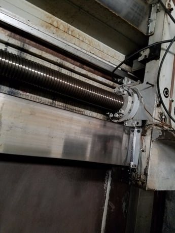 68" Olympia #V60L, CNC vertical turret lathe, Fanuc 180i-T, 30 ATC, Movable column, 66" table, 1999 - Image 2