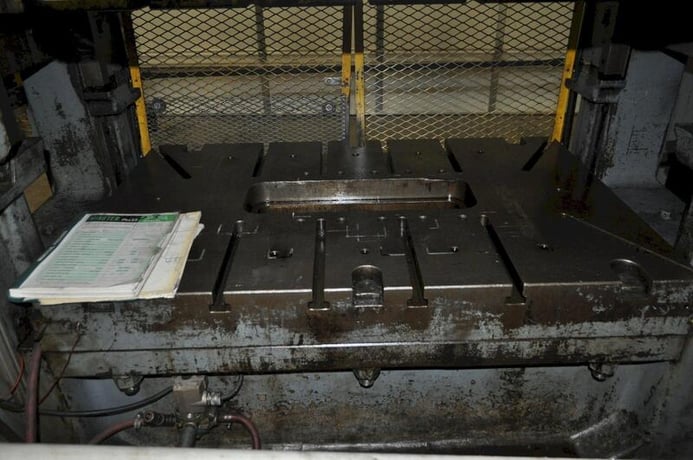 100 Ton, Minster #P2-100-48, straight side double crank press, 5" stroke, 18" Shut Height, 4" adj., 50-100 - Image 3