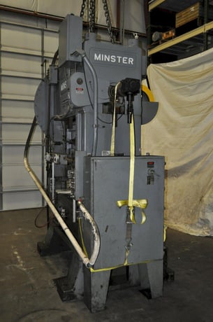 100 Ton, Minster #P2-100-48, straight side double crank press, 5" stroke, 18" Shut Height, 4" adj., 50-100 - Image 10