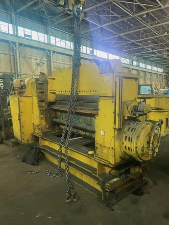 .187" x 60" Wysong, hi-speed shear, 67" blade width, 62" blade passline, air clutch & brake, 30 HP - Image 2