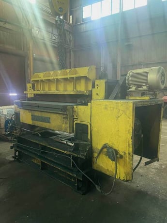 .187" x 60" Wysong, hi-speed shear, 67" blade width, 62" blade passline, air clutch & brake, 30 HP - Image 3