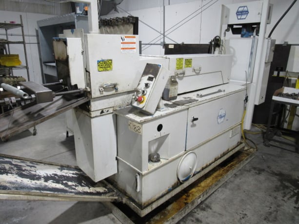 6" Addison McKee #Formaster, 6' feed system, cabinet w/nice selection of tooling, 15 HP, #30469 - Image 2
