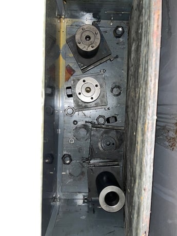 6" Addison McKee #Formaster, 6' feed system, cabinet w/nice selection of tooling, 15 HP, #30469 - Image 9