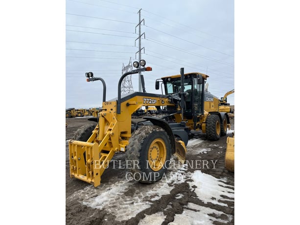 Deere &Co 772GP, Motor Grader, 7393 hours, S/N: 1DW772GPLEF665489, 2015 - Image 1
