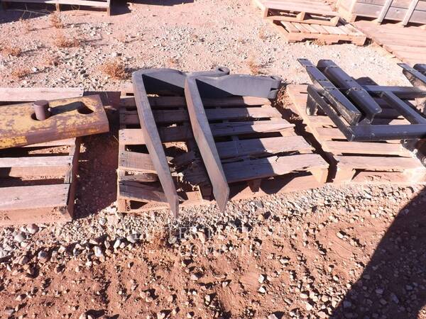 Caterpillar 48" TINES, Fork, S/N: 0X0202436, - Image 2