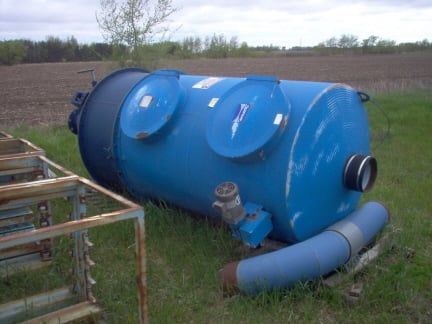 1075 cfm Spencer Bag Separator #311941A & 313431A, High Vac round baghouse, (2 available) - Image 2