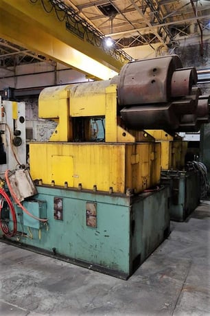 60000 lb. Automatic Feed Co., dual expanding stub, 72" -84" wide coil, 84" outside dimensions, DC drive - Image 1