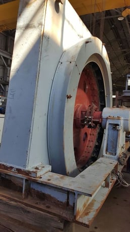 1250 HP 200 RPM General Electric, Frame 6524L, PF1,144a Stator, 35a fld, 250 VF, 4160V.(3 available) - Image 4