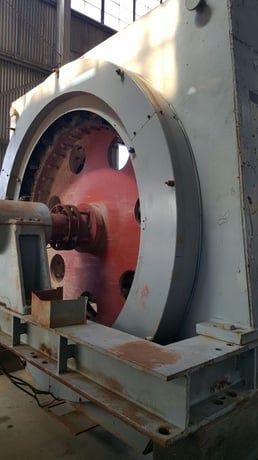 1250 HP 200 RPM General Electric, Frame 6524L, PF1,144a Stator, 35a fld, 250 VF, 4160V.(3 available) - Image 5