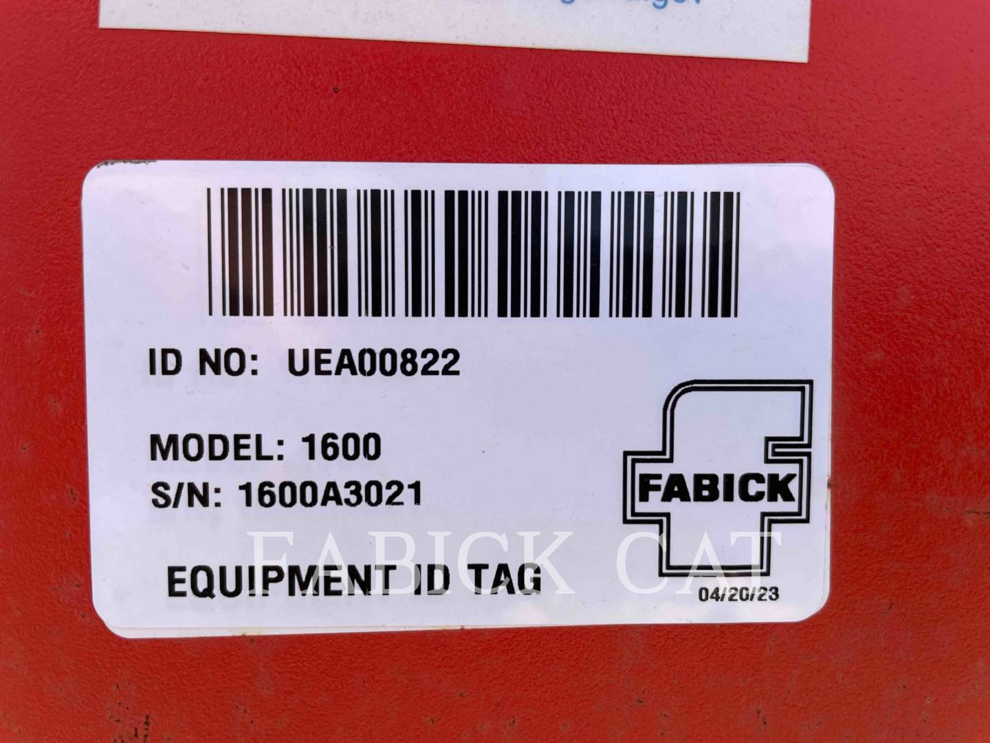 Rammer 1600, Vibratory Plate Compactor, S/N: 1600A3021, - Image 5