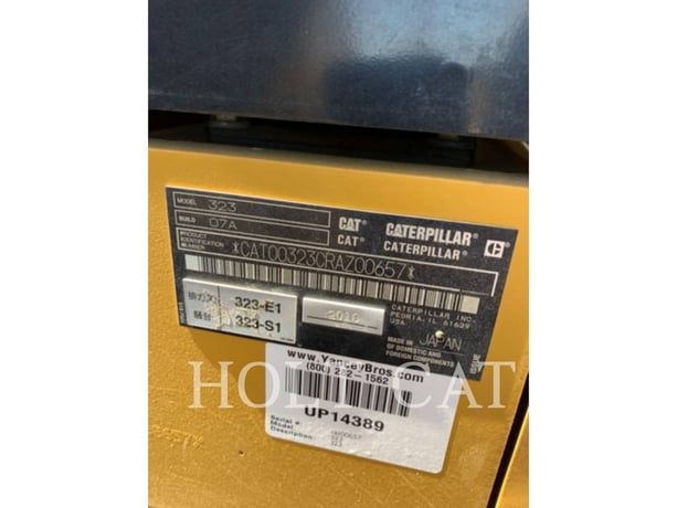 Caterpillar 323, Crawler Excavator, 2448 hours, S/N: RAZ00657, 2018 - Image 5