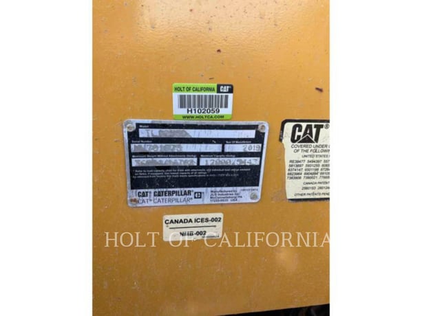 Cat TL1255D, Telehandler, 1672 hours, S/N: ML701873, 2019 - Image 6