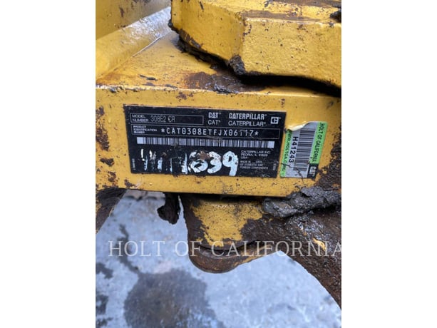 Caterpillar 308E2, Crawler Excavator, 3994 hours, S/N: FJX06117, 2016 - Image 6