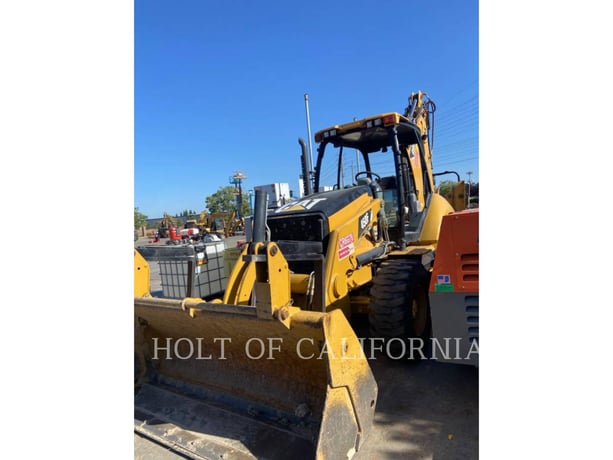 Cat 450, Backhoe Loader, 1752 hours, S/N: HJR00775, 2018 - Image 1