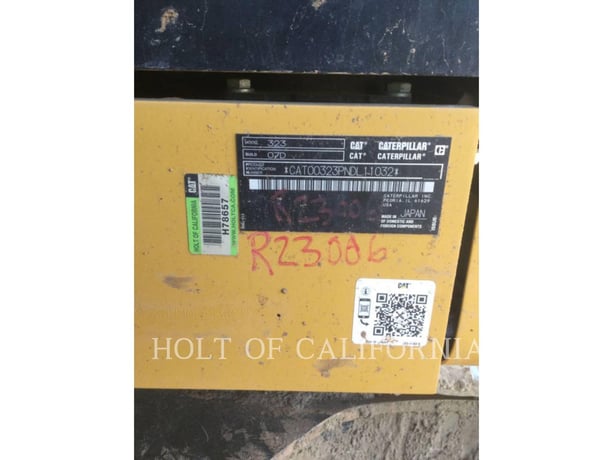 Caterpillar 323, Crawler Excavator, 844 hours, S/N: NDL11032, 2022 - Image 6