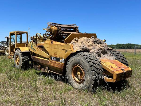 Caterpillar 613C, Wheel Tractor Scraper, 12410 hours, S/N: 92X01520, 1988 - Image 4
