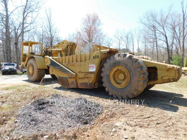 Caterpillar 621B, Wheel Tractor Scraper, 20935 hours, S/N: 45P03957, 1986 - Image 4