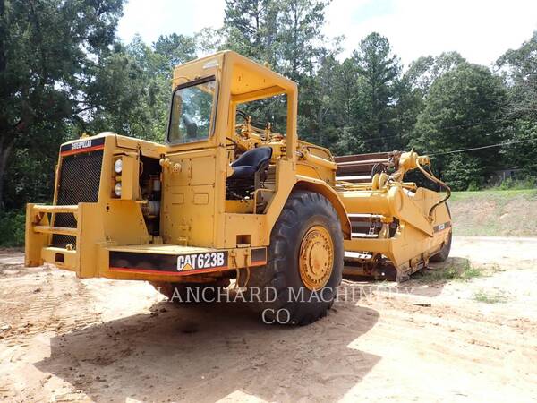 Caterpillar 623B, Wheel Tractor Scraper, 6385 hours, S/N: 46P02202, 1985 - Image 1