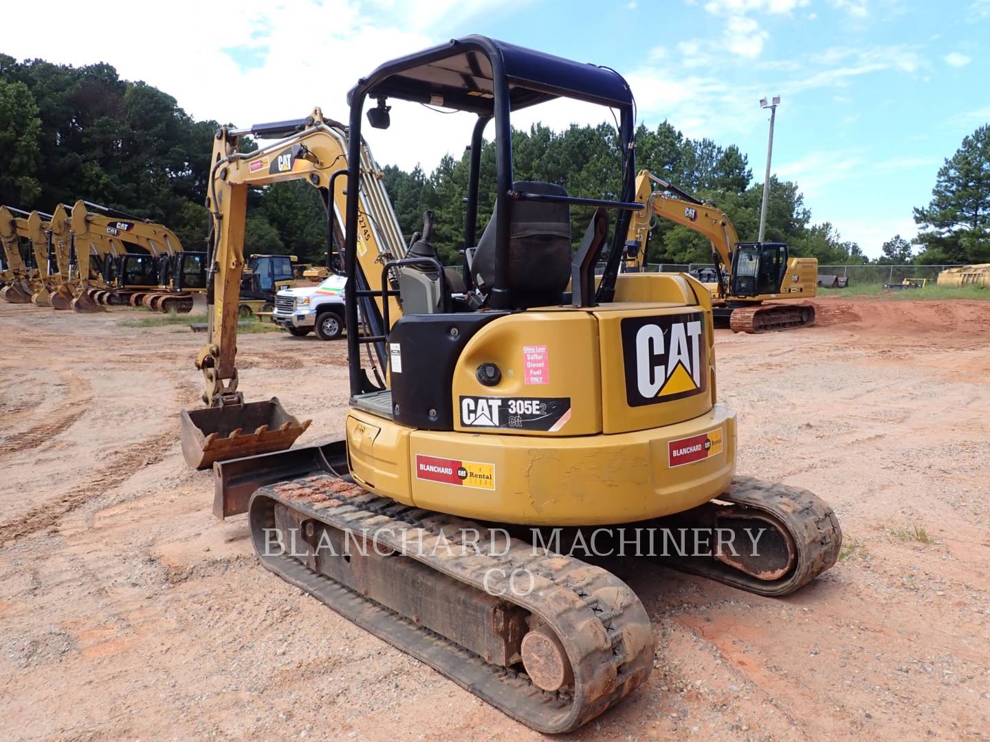 Caterpillar 305E2, Crawler Excavator, 2898 hours, S/N: H5M01055, 2016 - Image 4