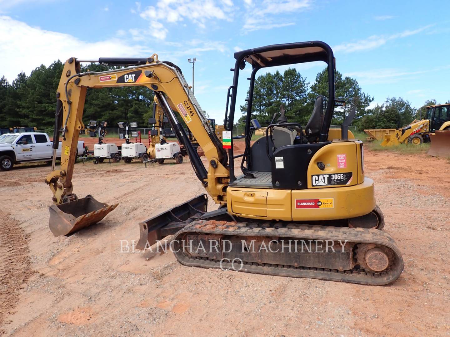 Caterpillar 305E2, Crawler Excavator, 2898 hours, S/N: H5M01055, 2016 - Image 5