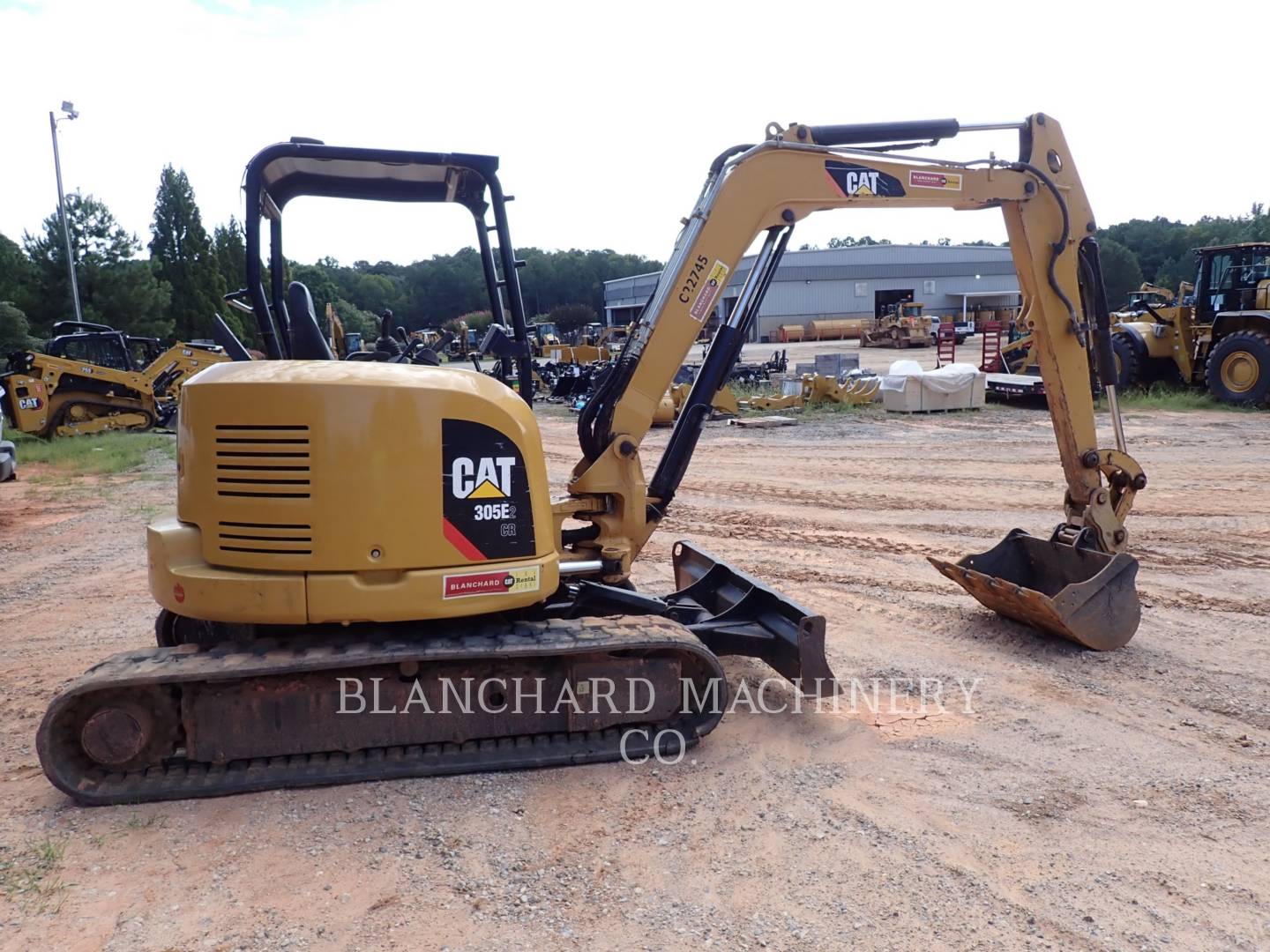 Caterpillar 305E2, Crawler Excavator, 2898 hours, S/N: H5M01055, 2016 - Image 6
