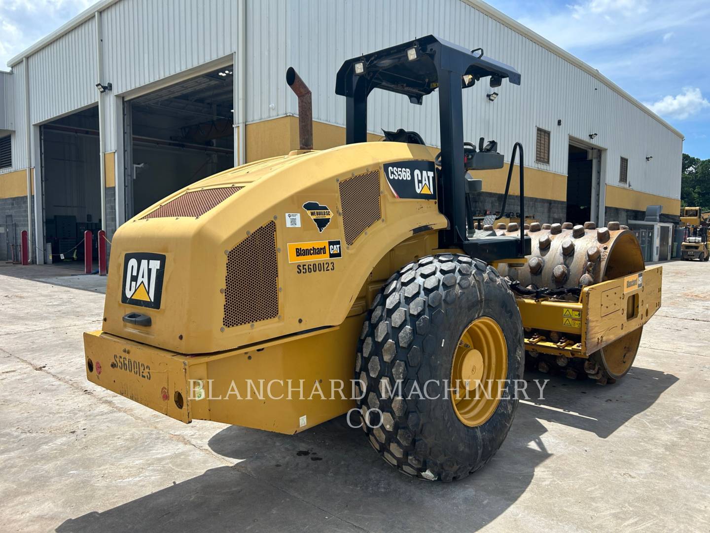 Caterpillar CS56B, Vibratory Single Drum Smooth, 2778 hours, S/N: S5600123, 2015 - Image 3