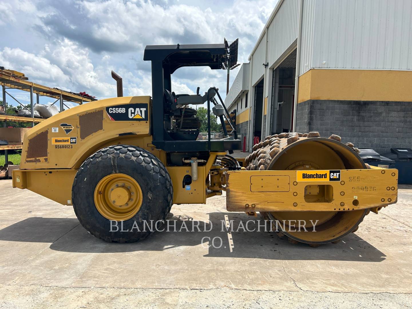 Caterpillar CS56B, Vibratory Single Drum Smooth, 2778 hours, S/N: S5600123, 2015 - Image 6