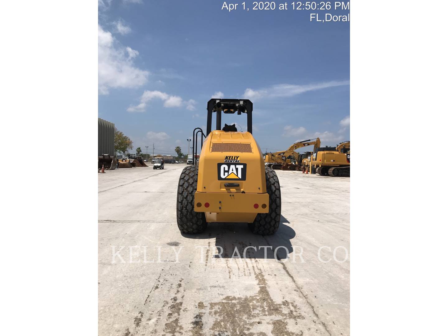 Caterpillar CS56B, Vibratory Single Drum Smooth, 1917 hours, S/N: S5601128, 2019 - Image 3