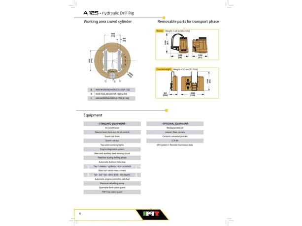 Imt A125, Surface Drill Rig, 2068 hours, S/N: NXA1934, 2019 - Image 3