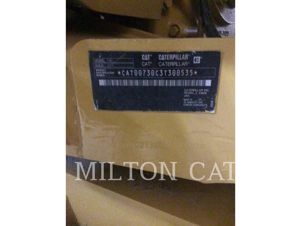 Caterpillar 730, Articulated Truck, 5353 hours, S/N: 3T300535, 2019 - Image 6