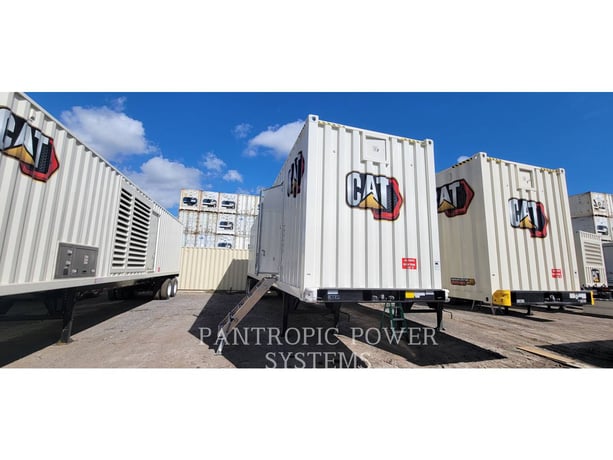 1750 KW Caterpillar XQ 1750, Mobile Generator Set, Diesel, 60 RPM, 480V, 300 hours, 2000 - Image 1