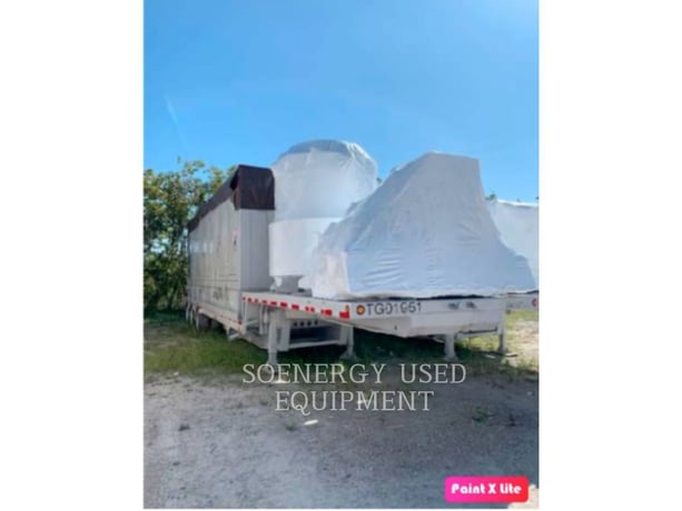 5200 KW Solar Turbines Solar 60, Mobile Generator Set, Both, 1500 RPM, 11000V, 10 hours, 2001 - Image 1