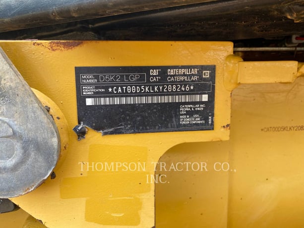 Caterpillar D5K2, Crawler Dozer, 2437 hours, S/N: KY208246, 2020 - Image 6
