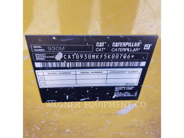 Cat 930M, Wheel Loader, 3522 hours, S/N: F5K00706, 2020 - Image 6
