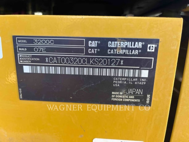 Caterpillar 320GC, Crawler Excavator, 661 hours, S/N: LKS20127, 2022 - Image 6
